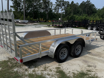 New Misson 6.5x14 6K Tandemn Axle Utility Trailer