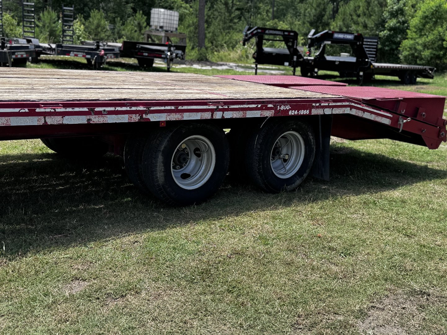 Used Econoline 102x25 10 Ton Pintle Deckover