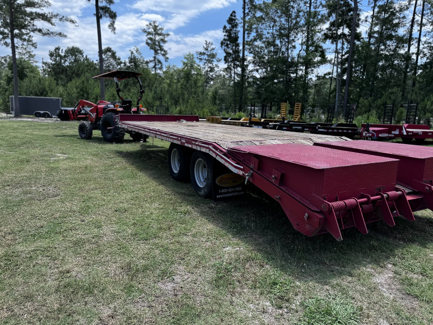 Used Econoline 102x25 10 Ton Pintle Deckover