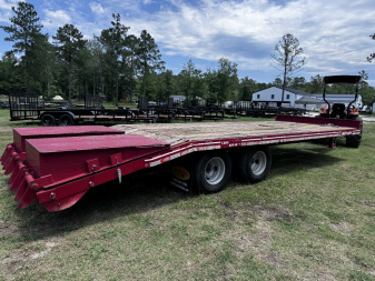 Used Econoline 102x25 10 Ton Pintle Deckover