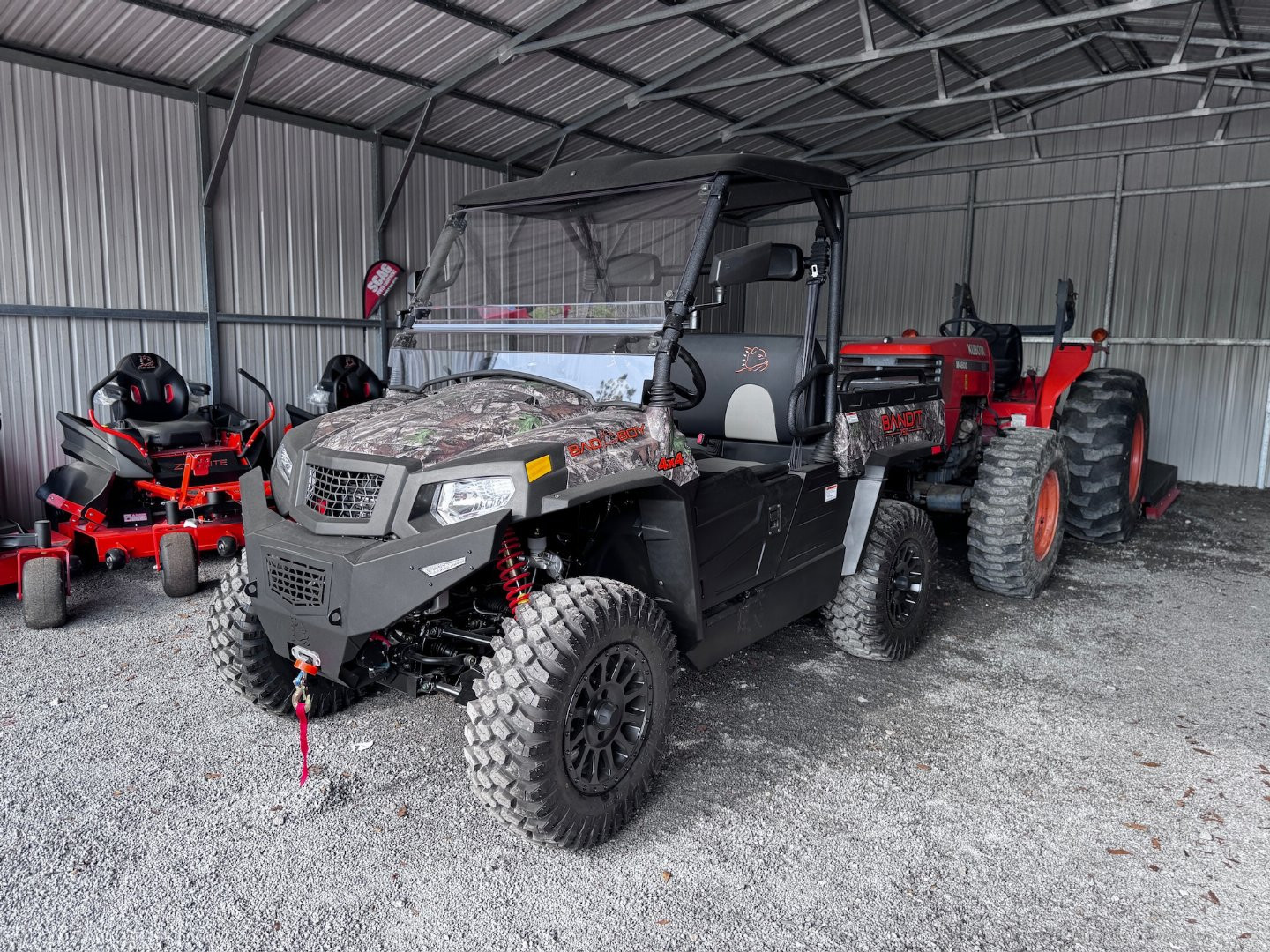 New 2025 Bad Boy Bandit 750 Camo Side by Side