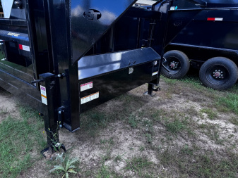 New 2024 Sure-Trac 7x16 Low Profile Gooseneck 14K Dump Trailer