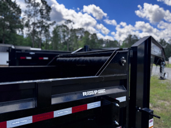 New 2024 Sure-Trac 7x16 Low Profile Gooseneck 14K Dump Trailer