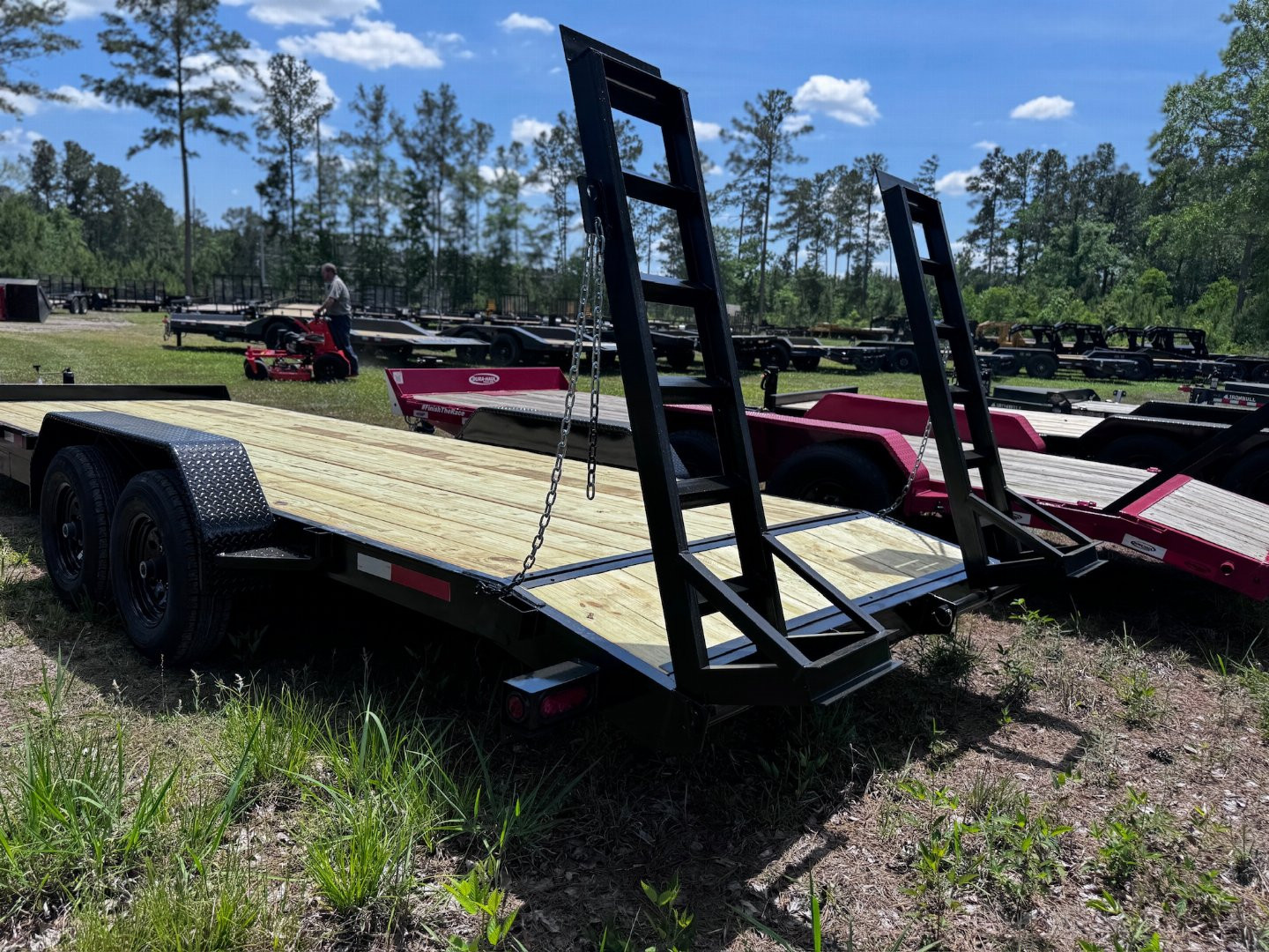 New 2025 Clay's Trailers 7X22 10K Equipment Trailer