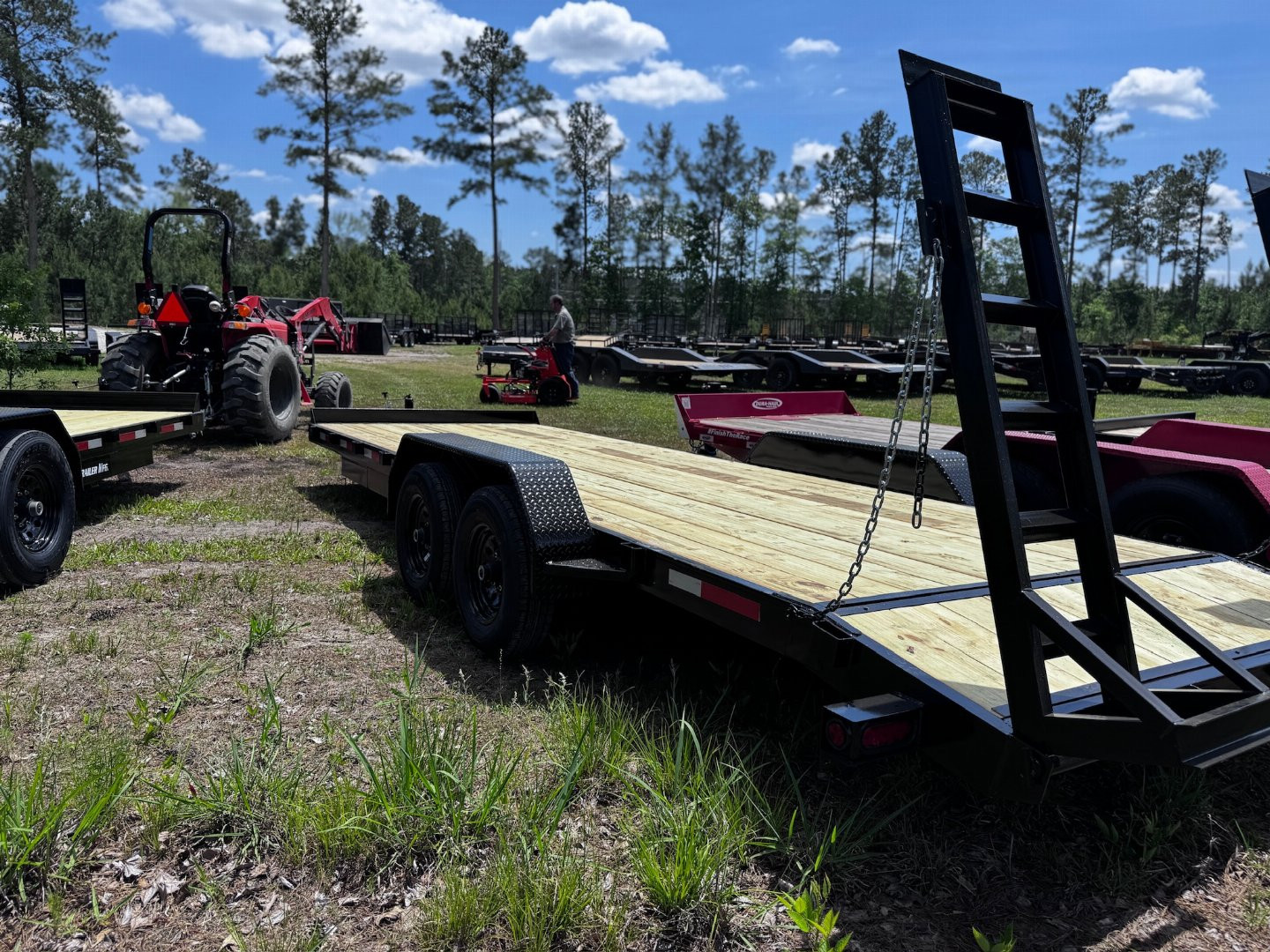 New 2025 Clay's Trailers 7X22 10K Equipment Trailer
