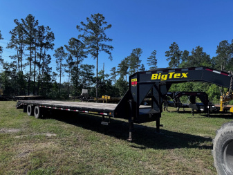 Used Big Tex Trailers 22GN-28BK+5mr Equipment Trailer