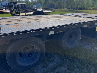 Used Big Tex Trailers 22GN-28BK+5mr Equipment Trailer