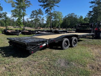 New 2025 Iron Bull 102X26 22,000 lb Super Single 10T Gooseneck Equipment Trailer