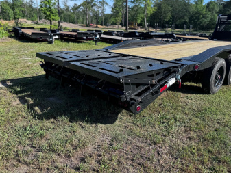 New 2025 Iron Bull 102X26 22,000 lb Super Single 10T Gooseneck Equipment Trailer