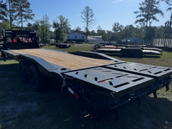 New 2025 Iron Bull 102X26 22,000 lb Super Single 10T Gooseneck Equipment Trailer