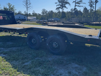 New 2025 Iron Bull 102X26 22,000 lb Super Single 10T Gooseneck Equipment Trailer