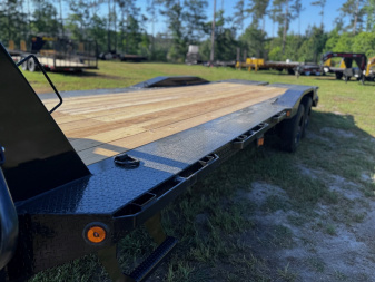 New 2025 Iron Bull 102X26 22,000 lb Super Single 10T Gooseneck Equipment Trailer