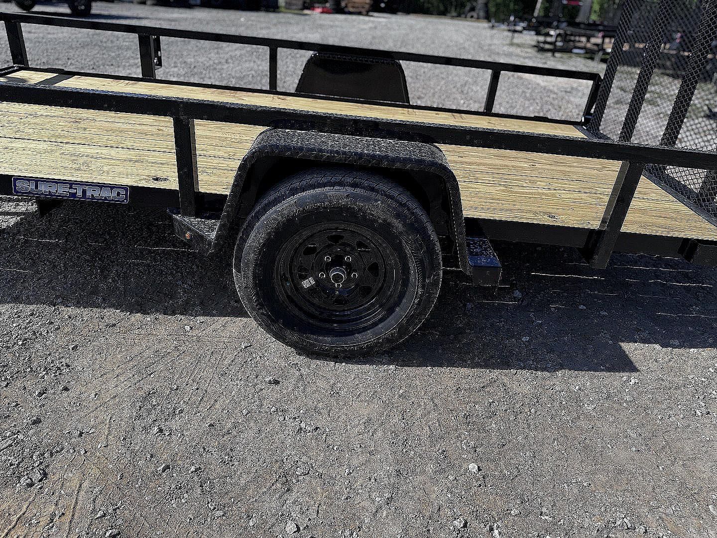 New 2025 Sure-Trac 6X12 TUBE TOP UTILITY TRAILER,3K IDLER STURR7212-BP-030 Utility Trailer