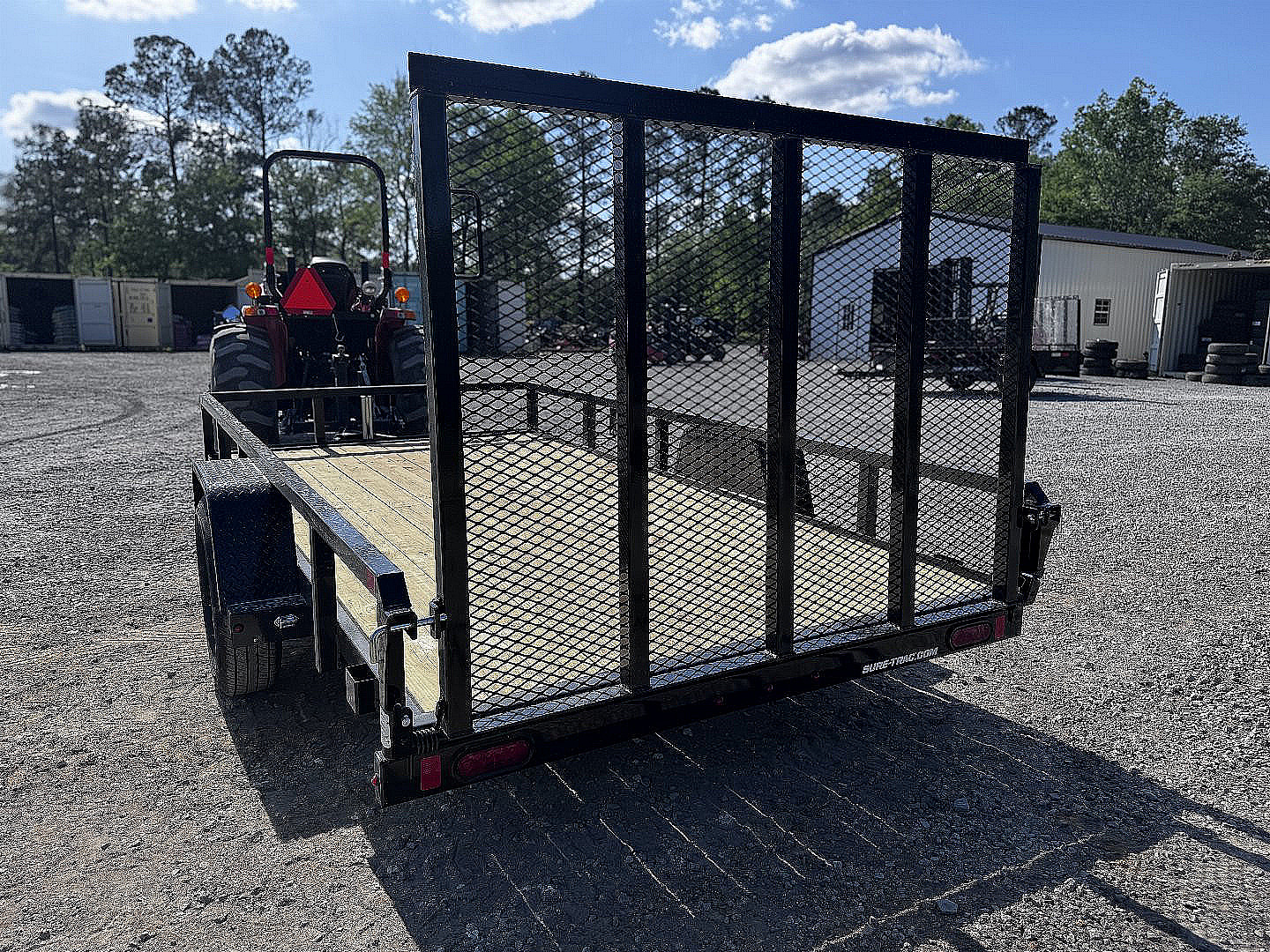 New 2025 Sure-Trac 6X12 TUBE TOP UTILITY TRAILER,3K IDLER STURR7212-BP-030 Utility Trailer
