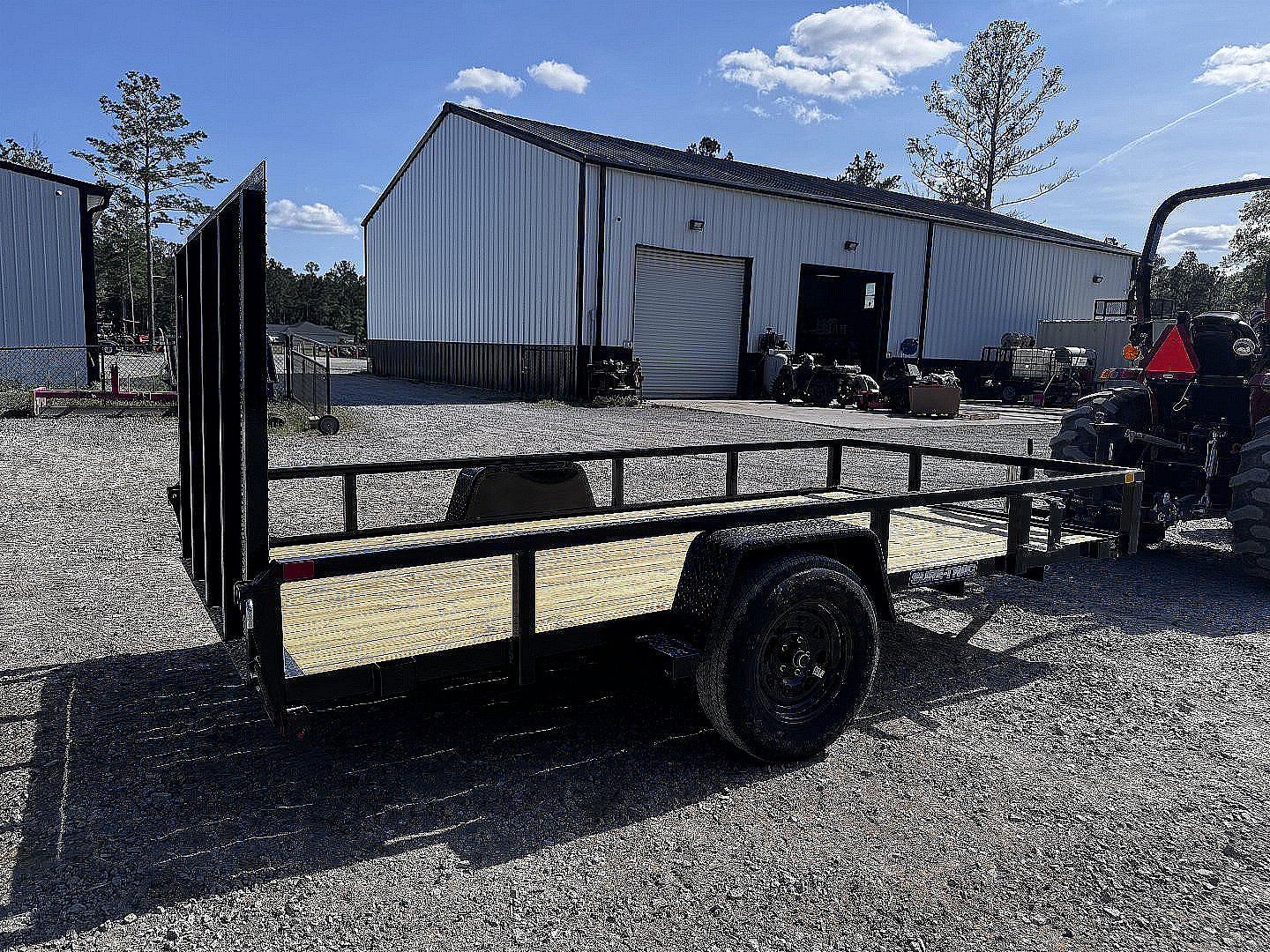 New 2025 Sure-Trac 6X12 TUBE TOP UTILITY TRAILER,3K IDLER STURR7212-BP-030 Utility Trailer
