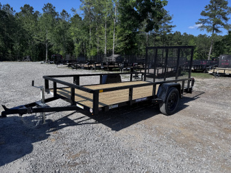 New 2025 Sure-Trac 6X12 TUBE TOP UTILITY TRAILER,3K IDLER STURR7212-BP-030 Utility Trailer