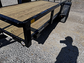 New 2025 Sure-Trac 6X12 TUBE TOP UTILITY TRAILER,3K IDLER STURR7212-BP-030 Utility Trailer