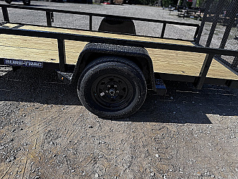 New 2025 Sure-Trac 6X12 TUBE TOP UTILITY TRAILER,3K IDLER STURR7212-BP-030 Utility Trailer
