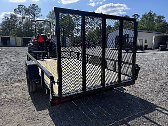 New 2025 Sure-Trac 6X12 TUBE TOP UTILITY TRAILER,3K IDLER STURR7212-BP-030 Utility Trailer