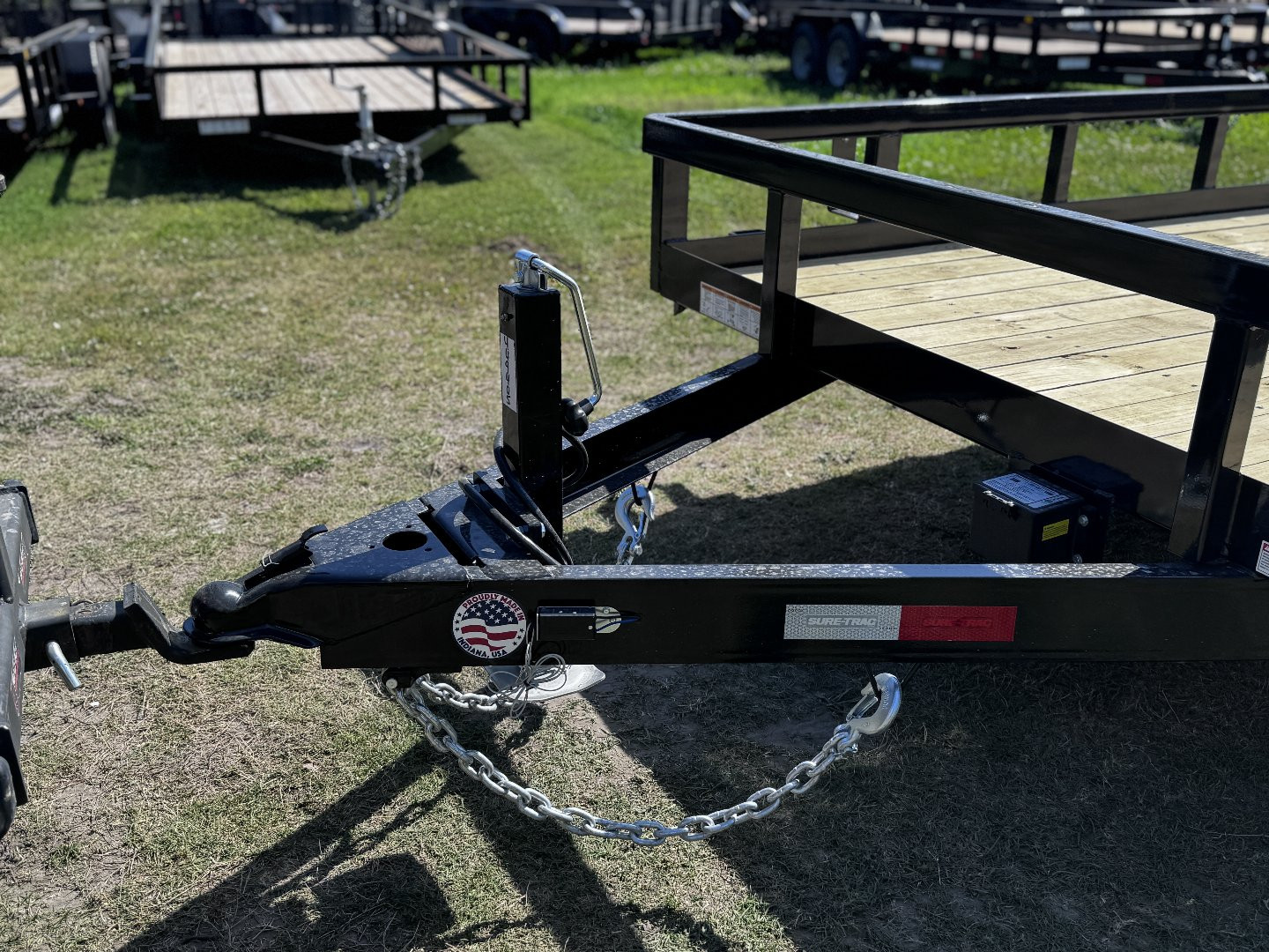 New 2025 Sure-Trac 7X20 STUTT8220-BP-100 Utility Trailer