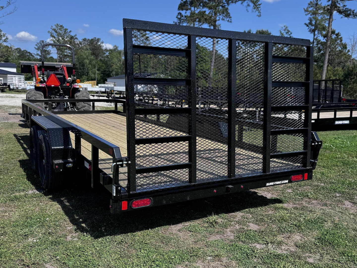 New 2025 Sure-Trac 7X20 STUTT8220-BP-100 Utility Trailer