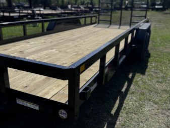 New 2025 Sure-Trac 7X20 STUTT8220-BP-100 Utility Trailer