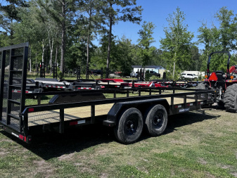 New 2025 Sure-Trac 7X20 STUTT8220-BP-100 Utility Trailer