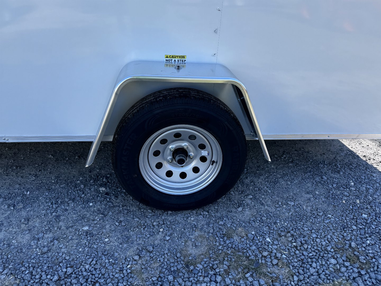 New 2025 Arising EKO 6'x12' SA 3500LB, MED DUTY RAMP, 32"x68" DOOR W/BAR LOCK Cargo / Enclosed Trailer