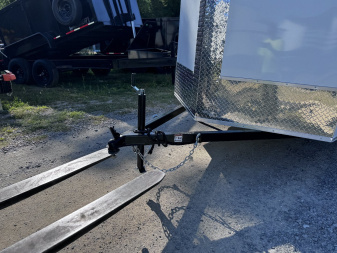 New 2025 Arising EKO 6'x12' SA 3500LB, MED DUTY RAMP, 32"x68" DOOR W/BAR LOCK Cargo / Enclosed Trailer