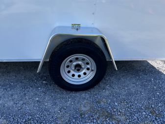 New 2025 Arising EKO 6'x12' SA 3500LB, MED DUTY RAMP, 32"x68" DOOR W/BAR LOCK Cargo / Enclosed Trailer
