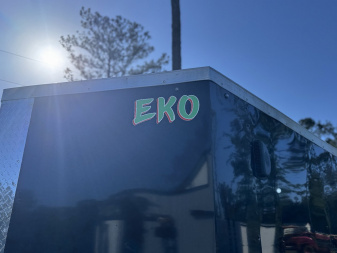 New 2025 Arising EKO 6'x12' SA 3500LB, MED DUTY RAMP, 32"x68" DOOR W/BAR LOCK Cargo / Enclosed Trailer