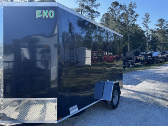 New 2025 Arising EKO 6'x12' SA 3500LB, MED DUTY RAMP, 32 x68  DOOR W/BAR LOCK Cargo / Enclosed Trailer