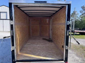 New 2025 Arising EKO 6'x12' SA 3500LB, MED DUTY RAMP, 32"x68" DOOR W/BAR LOCK Cargo / Enclosed Trailer