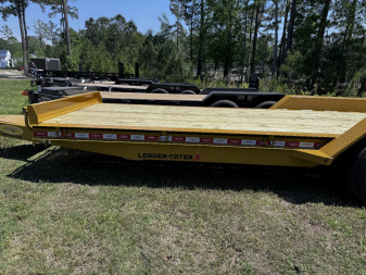 New 2025 Econoline Loader-Toter X 7"x22' 20K Equipment Trailer