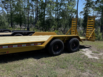 New 2025 Econoline Loader-Toter X 7"x22' 20K Equipment Trailer