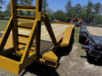New 2025 Econoline Loader-Toter X 7"x22' 20K Equipment Trailer