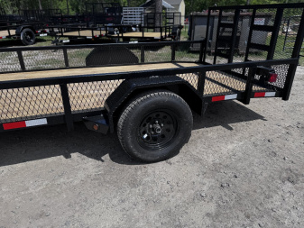New 2025 Nolan Manufacturing with 1' 3k Mesh Utility Trailer 6x14