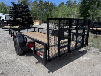 New 2025 Nolan Manufacturing with 1' 3k Mesh Utility Trailer 6x14