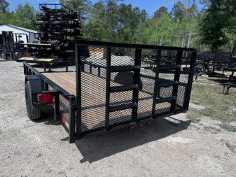 New 2025 Nolan Manufacturing with 1' 3k Mesh Utility Trailer 6x14