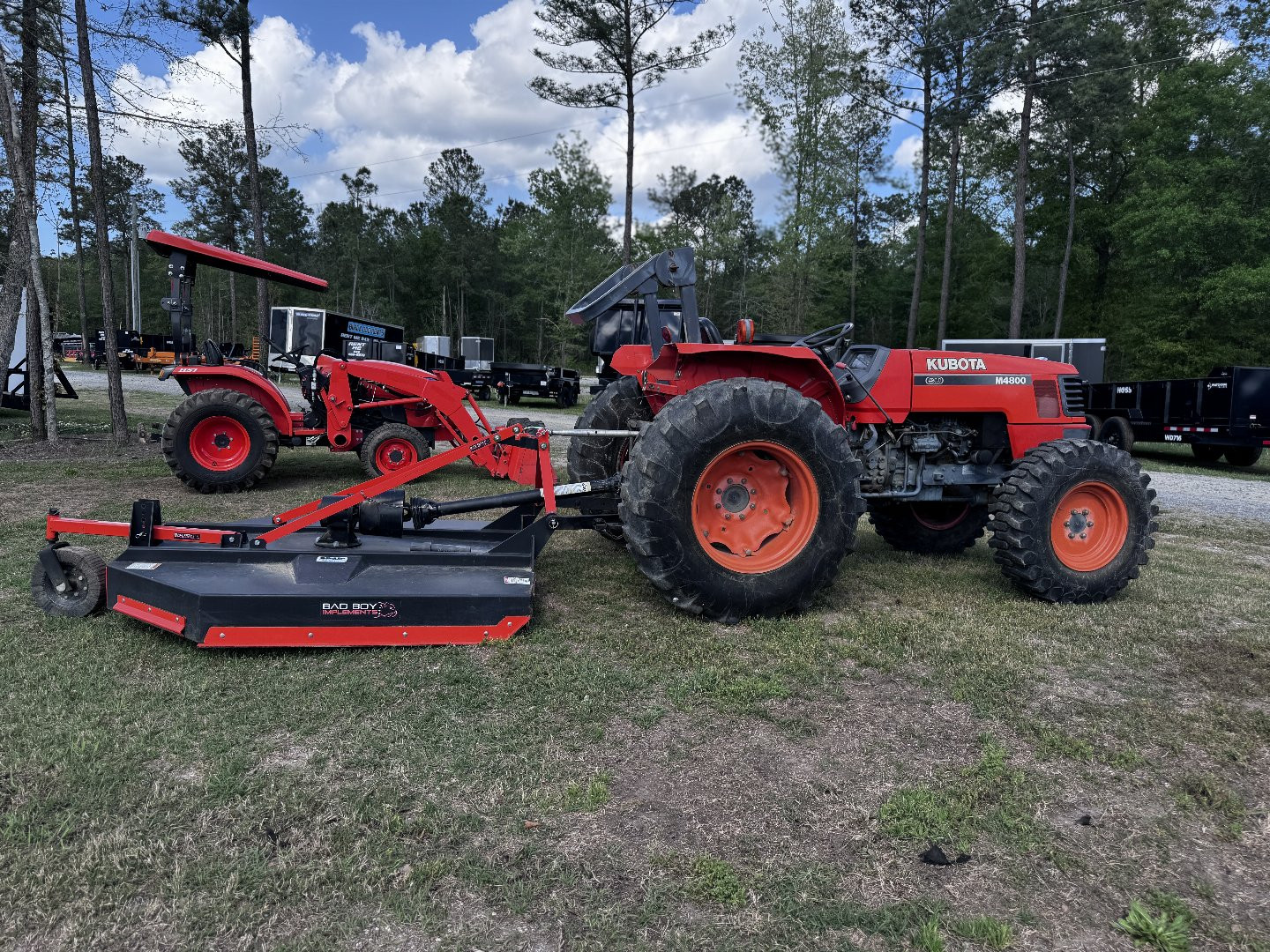 Used Kubota M4800 Tractor