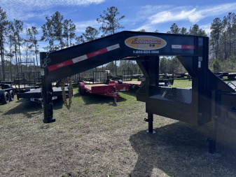 New 2025 Econoline 10-Ton 26FT Gooseneck Deckover Trailer