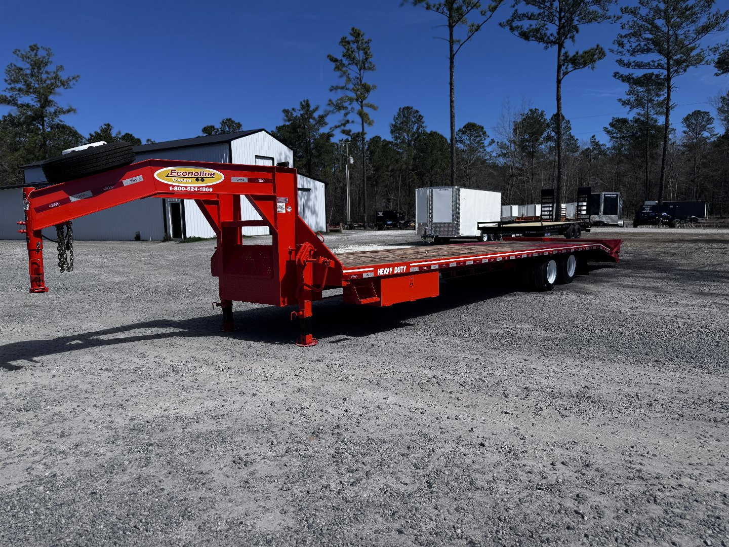 New 2025 Econoline 10-Ton 34FT Deckover Trailer