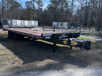 New 2024 Econoline 30ft 25k Deckover Tilt Dual Wheels Tandemn Axel Trailer