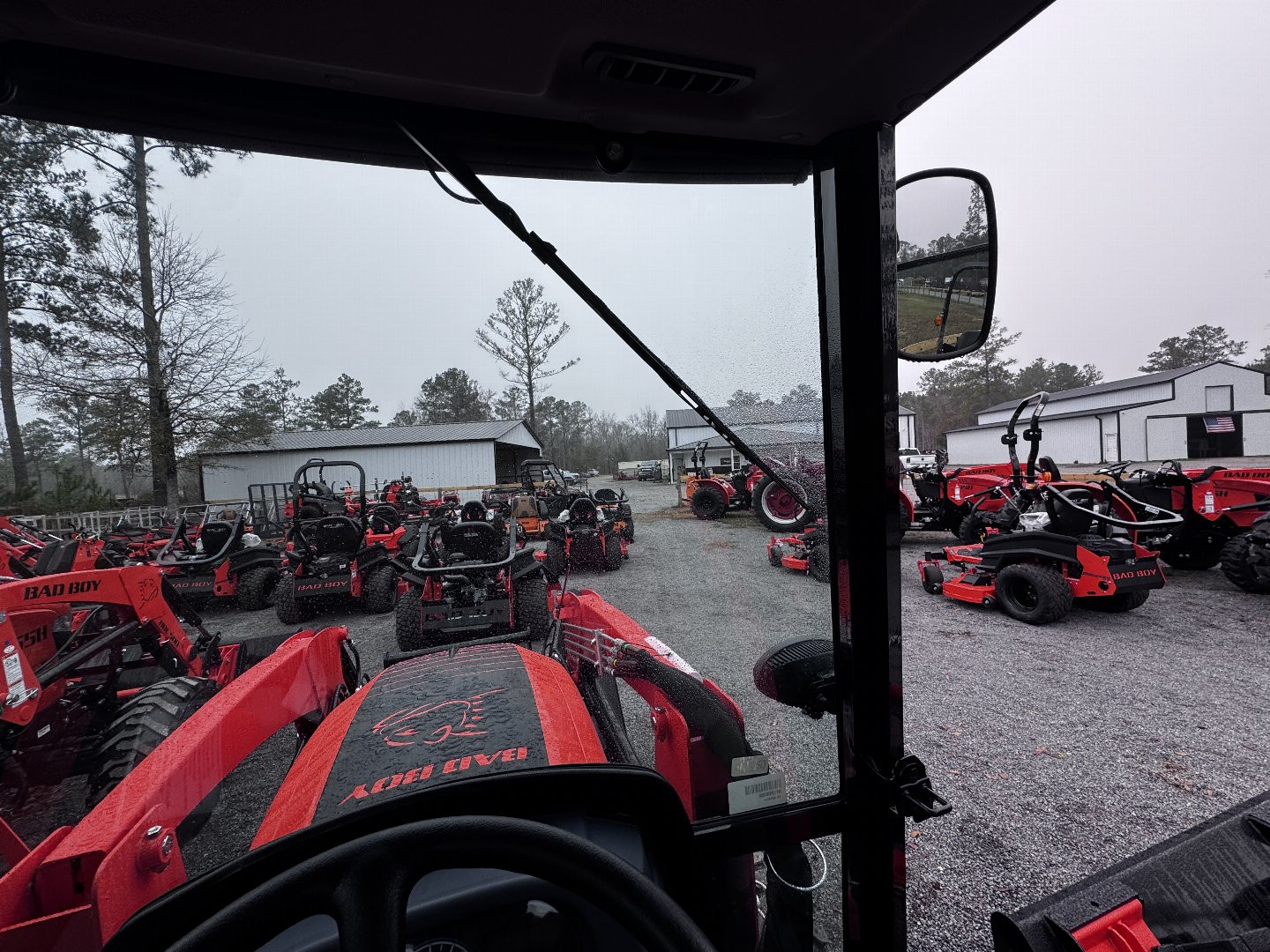 New 2025 Bad Boy 4035CH Cab Hydrostatic Tractor