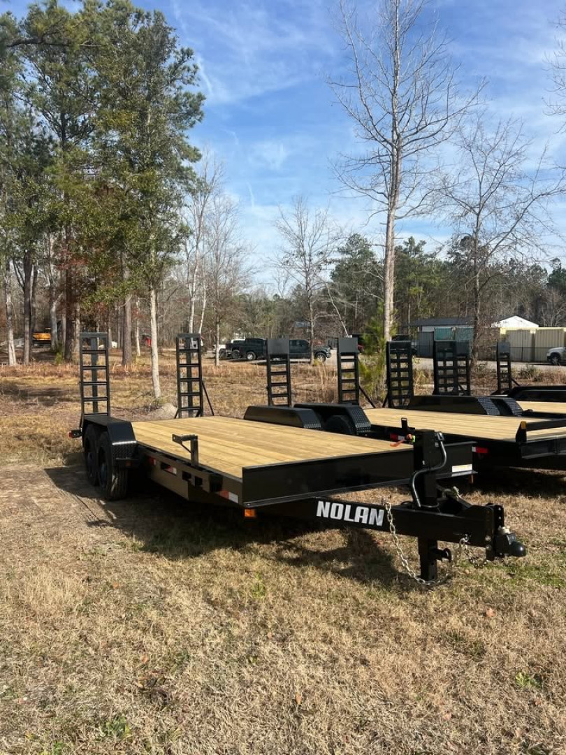 New 2025 Nolan Manufacturing 7x20 17k Equipment Trailer
