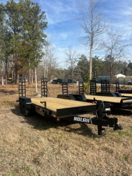 New 2025 Nolan Manufacturing 7x20 17k Equipment Trailer