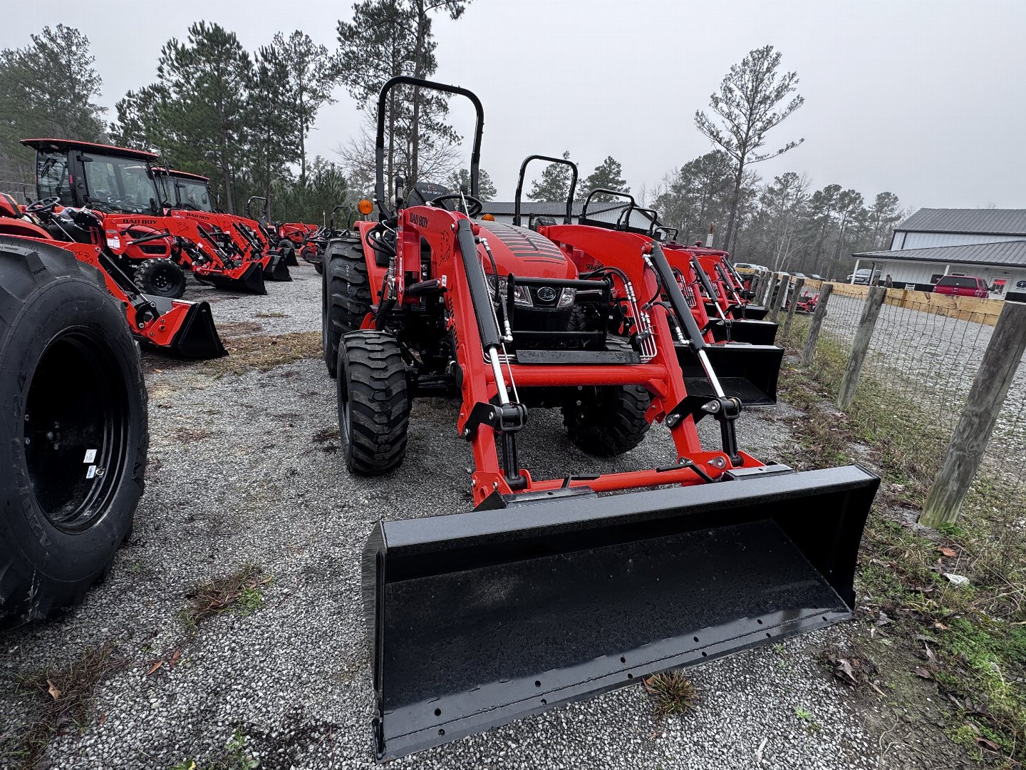 New 2025 Bad Boy 4025 Hydrostatic WITH INDUSTRIAL TIRES AND LOADER