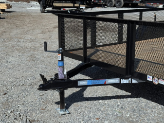 New 2025 Triple Crown Trailers 6x12 Single Axel Utility Trailer 2ft Sides