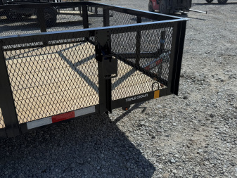 New 2025 Triple Crown Trailers 6x12 Single Axel Utility Trailer 2ft Sides