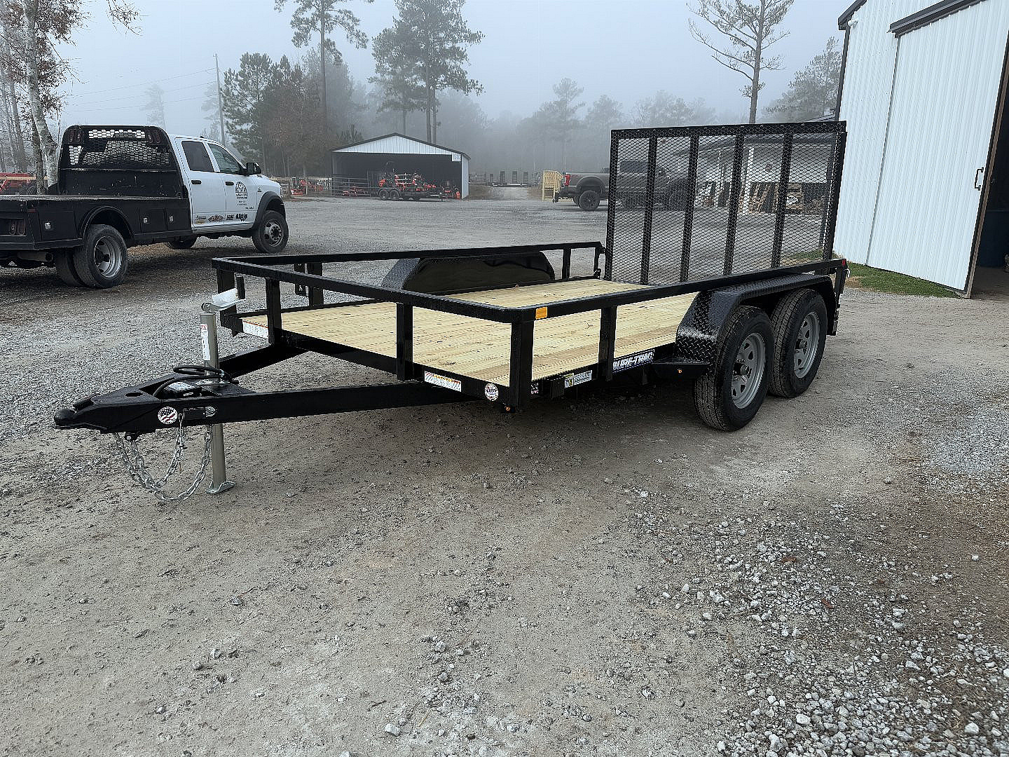 New 2025 Sure-Trac 82"x12' Tandem Axel Utility Trailer